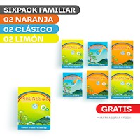 SIXPACK: MAGNESOL SURTIDO x 33 sobres